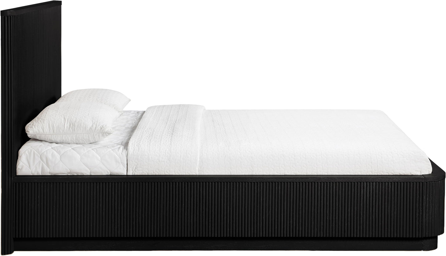 Astrid - Solid Wood And Oak Veneer Bed (3 Boxes)