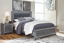 Load image into Gallery viewer, Lodanna - Queen Panel Rails - Gray
