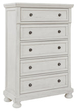 Load image into Gallery viewer, Robbinsdale - Five Drawer Chest - Antique White
