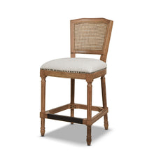 Load image into Gallery viewer, Triomphe - Rattan Wicker High Back Armless Counter Bar Stool

