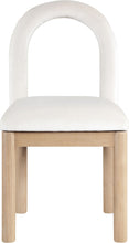 Load image into Gallery viewer, Conrad - Velvet Dining Chair With Natural Legs
