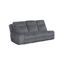 Load image into Gallery viewer, Teddy - LAF Sofa With Power Headrest &amp; Footrest - Gray
