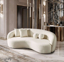 Load image into Gallery viewer, Drake - Japandi Style Curvy Boucle Sofa
