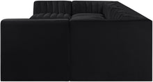 Load image into Gallery viewer, Rummi - Velvet Performance Fabric Upholstered 8 Piece Modular Sectional (With 2 Corner Chairs)

