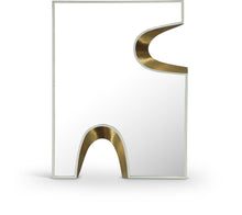 Load image into Gallery viewer, Soleil - Mirror With Gold Accent
