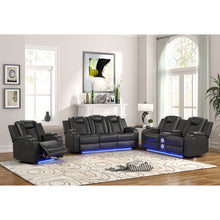 Load image into Gallery viewer, Benz - Power Recliner Set With LED Lighting And USB Charging
