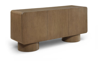 Adagio - Solid Wood And Oak Veneer Sideboard / Buffet