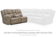 Load image into Gallery viewer, Pearce-Pike - LAF Reclining Loveseat With Console - Birch

