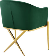 Load image into Gallery viewer, Xavier - Dining Chair with Gold Legs
