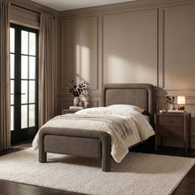 Load image into Gallery viewer, Baylor - Fabric With Interwoven Chenille Upholstered Bed
