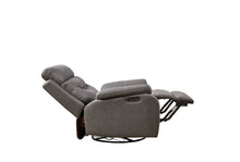 Load image into Gallery viewer, Liyasi - Dual Okin Motor Rocking And 240° Swivel Single Sofa Seat Recliner Chair Infinite Position, Head Rest With Power Function
