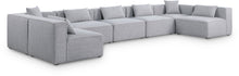 Load image into Gallery viewer, Cube - Linen 7 Piece Modular U-Shaped Sectional
