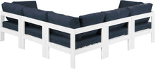 Load image into Gallery viewer, Nizuc - Outdoor Patio 5 Piece Modular Sectional With White Frame
