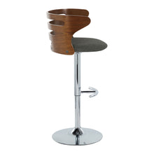 Load image into Gallery viewer, Cosi - Mid Century Modern Adjustable Barstool With Swivel &amp; Rounded T Footrest (Set of 2)
