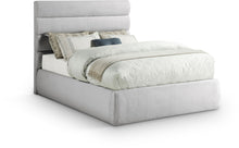 Load image into Gallery viewer, Adam - Linen Fabric Bed With 52" Headboard
