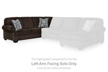 Load image into Gallery viewer, Kimlee - LAF Sofa With Corner Wedge - Chocolate
