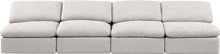 Load image into Gallery viewer, Indulge - Linen 4 Seat Modular Armless Sofa
