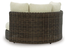 Load image into Gallery viewer, Kimora - Swivel Lounge Chair With Cushion - Beige / Dark Brown
