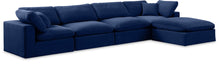 Load image into Gallery viewer, Comfy - 5 Piece Velvet Modular Sectional With Chaise
