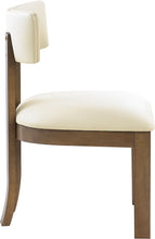 Load image into Gallery viewer, Lavrin - Vegan Leather Upholstered Dining Side Chair (Set of 2) - Walnut Base

