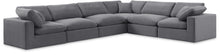 Load image into Gallery viewer, Comfy - 6 Piece Velvet Modular Corner Sectional
