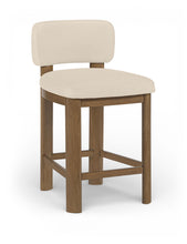 Load image into Gallery viewer, Paloma - Faux Leather Upholstered Counter Stool (Set of 2) - Brown Frame
