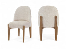 Load image into Gallery viewer, Torino - Upholstered Dining Chair With Brushed Brown Base (Set of 2)
