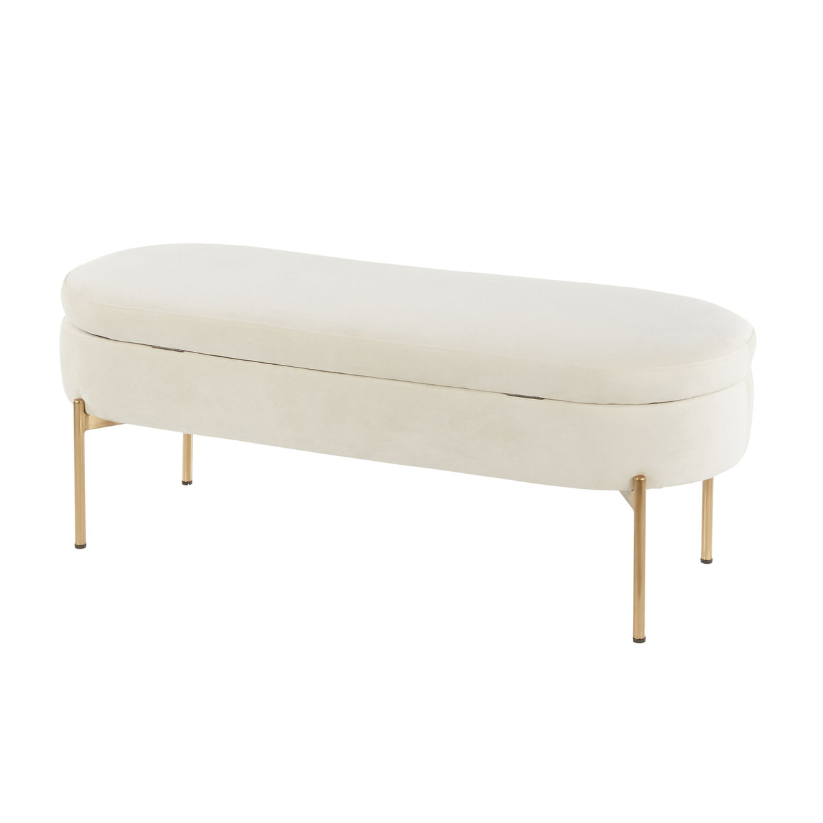 Chloe - Contemporary / Glam Bench - Ego Home Furniture