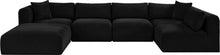 Load image into Gallery viewer, Shaggy - 6 Piece Modular U-Shaped Sectional
