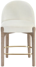 Load image into Gallery viewer, Torino - Counter Stool With Brushed Natural Base
