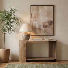 Load image into Gallery viewer, Calabria - Marble And Oak Wood Table
