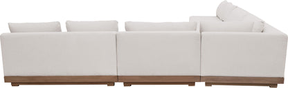 Solace - Olefin 5 Piece Outdoor Patio Modular Sectional