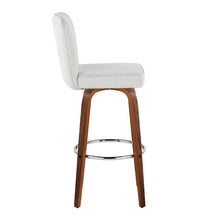 Load image into Gallery viewer, Henry - Contemporary Fixed Height Barstool With Swivel With Round Footrest (Set of 2)

