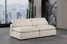 Load image into Gallery viewer, Comfy - Linen Modular Armless Sofa 2 Seats
