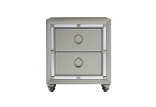 Load image into Gallery viewer, Riley - Nightstand - Silver
