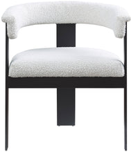 Load image into Gallery viewer, Romeo - Boucle Dining Chair With Black Base (Set of 2)
