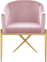 Load image into Gallery viewer, Xavier - Dining Chair with Gold Legs
