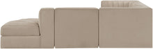 Load image into Gallery viewer, Rummi - Velvet Performance Fabric Upholstered 5 Piece Modular Sectional
