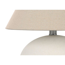 Load image into Gallery viewer, Lighting, Table Lamp Contemporary - Cream
