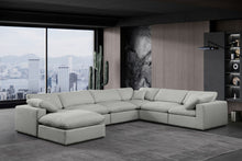 Load image into Gallery viewer, Comfy - 7 Piece Linen Modular Sectional With Chaise
