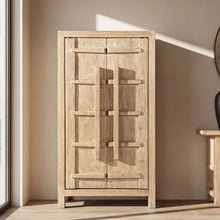 Load image into Gallery viewer, Rowan - Storage Cabinet With Double Doors - Natural
