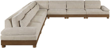 Load image into Gallery viewer, Turin - Chenille Fabric Upholstered Modular Sectional - Taupe
