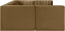Load image into Gallery viewer, Rummi - Armless Velvet Performance Fabric Upholstered 6 Piece Modular Sectional

