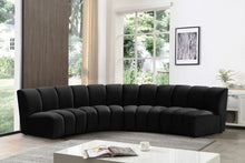 Load image into Gallery viewer, Infinity - 4 Piece Velvet Modular Sectional
