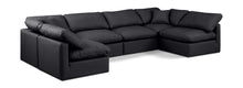 Load image into Gallery viewer, Indulge - Faux Leather 6 Piece Modular U-Shaped Sectional
