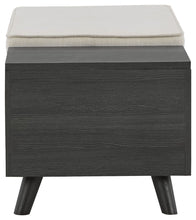 Load image into Gallery viewer, Yarlow - Storage Bench - Dark Gray
