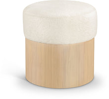 Load image into Gallery viewer, Nimes - Ottoman / Stool With Natural Base
