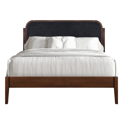 Hawthorne - Queen Platform Bed With Upholstered Headboard