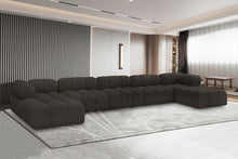 Load image into Gallery viewer, Ames - 7 Piece Fabric Modular U-Shaped Sectional

