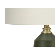 Load image into Gallery viewer, Lighting, Table Lamp, Green Ceramic, Contemporary - Green
